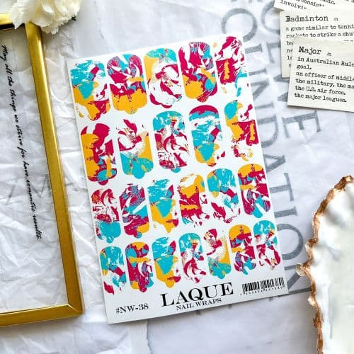 "LAQUE" Пленки NAIL WRAPS №38