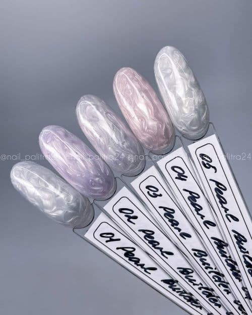 LetsGlow Строительный гель Жемчуг Builder gel Pearl 04 13гр