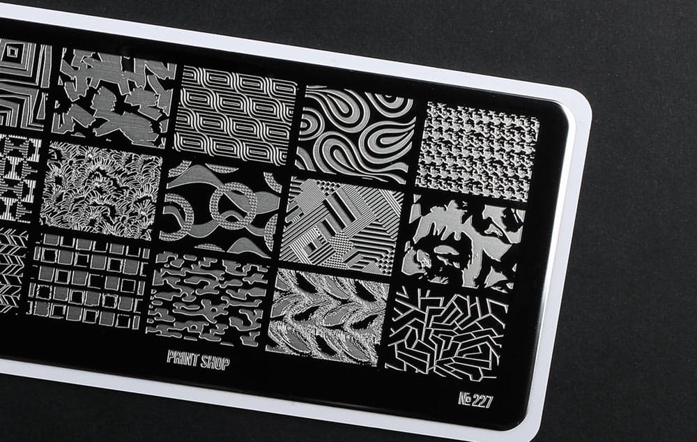 Go! Stamp, Пластина для стемпинга 227 Print Shop