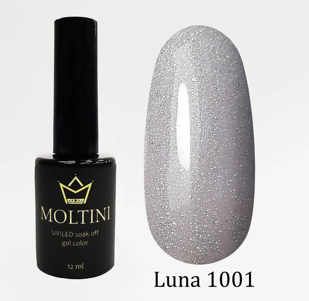 Moltini цветной гель-лак Luna 1001. 12 мл..#