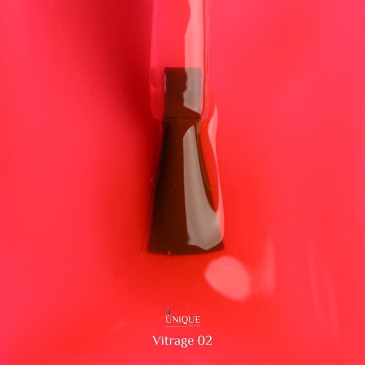 Unique, Гель-лак Витраж №02 (Vitrage №02)