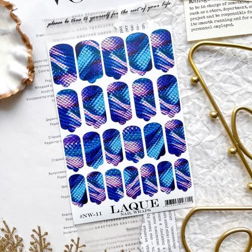 "LAQUE" Пленки NAIL WRAPS №11
