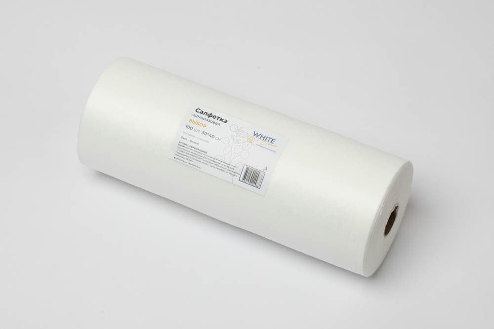 Whiteline, Салфетка 30*40 рулон 100 шт Выбор