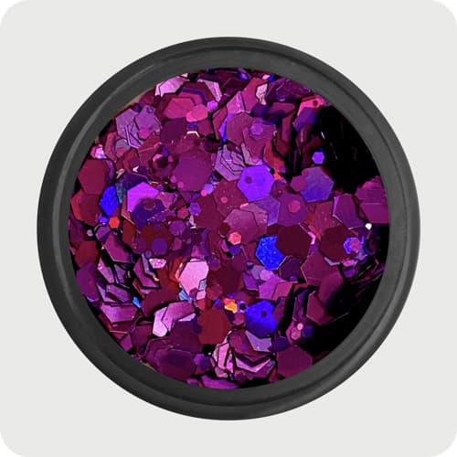 Mila, 1814 Шестигранники MIX фиолет 