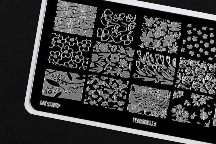 Go! Stamp, Пластина для стемпинга 292 Florabella