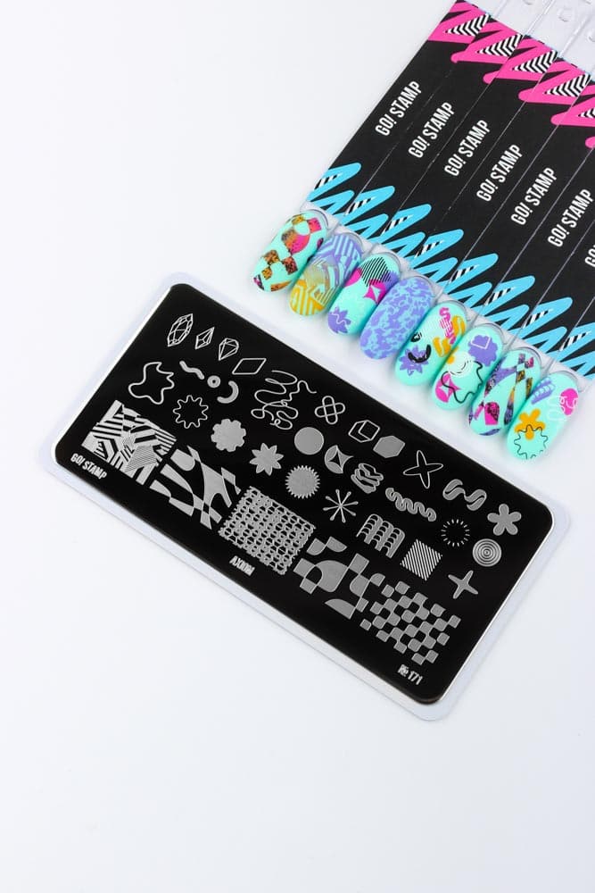 Go! Stamp, Пластина для стемпинга 171 Axiom