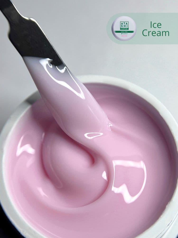 ATASHI EXPERT gel HEMA FREE Ecotech, Ice cream ,15мл