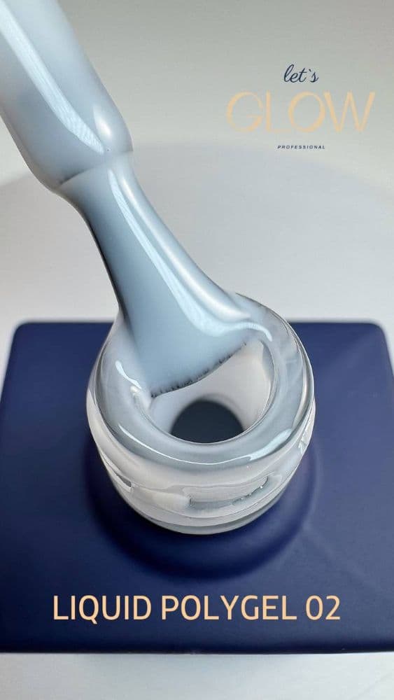 LetsGlow Liquid Polygel №02 15гр