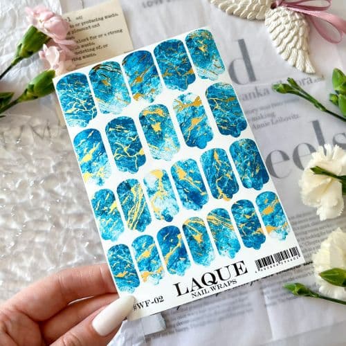 "LAQUE" Пленки NAIL WRAPS FOIL №2