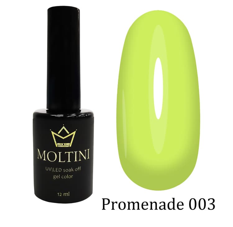 Moltini цветной гель-лак "Promenade" 003. 12 мл.#