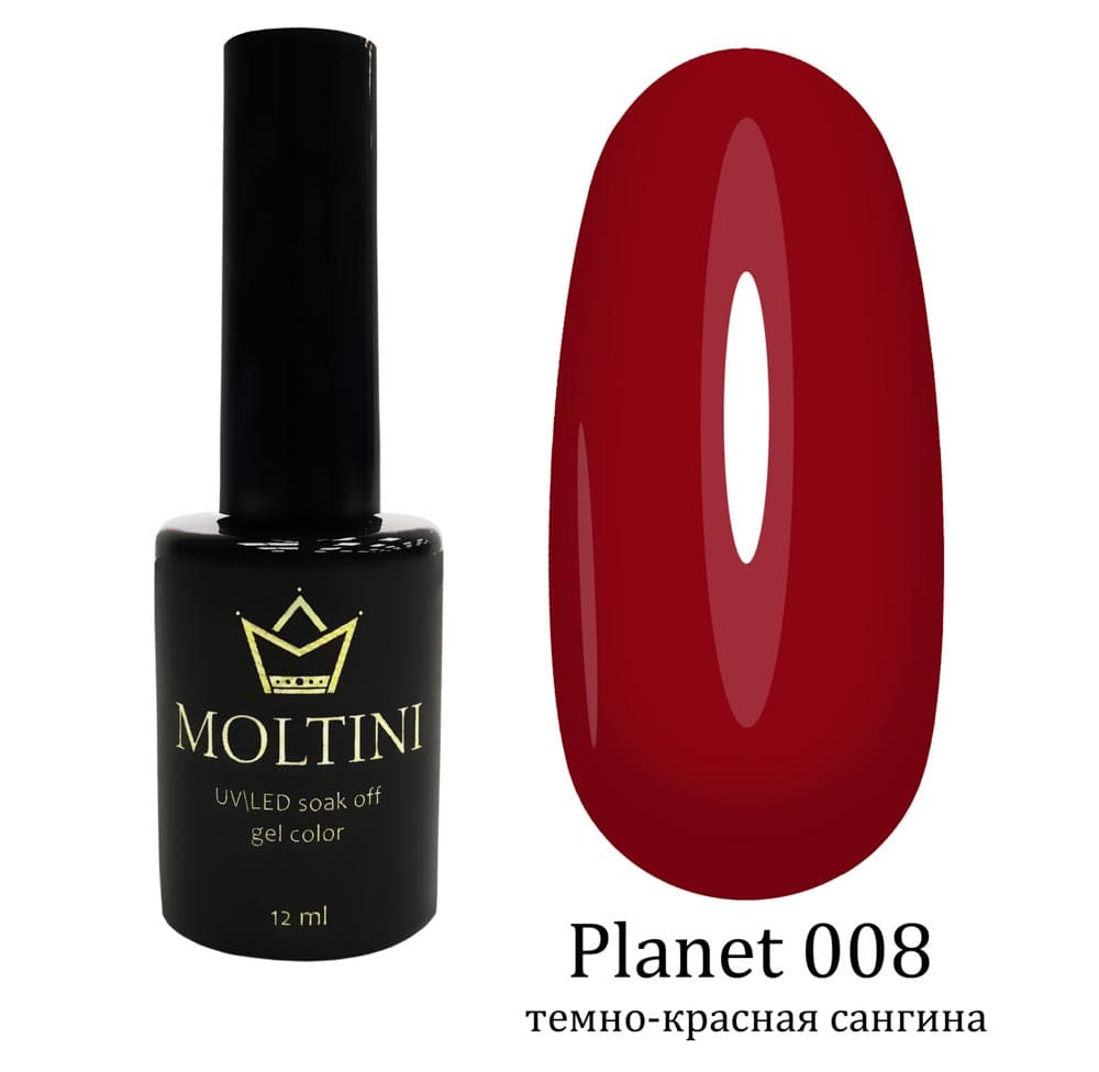 Moltini цветной гель-лак "Planet" 008. 12 мл.