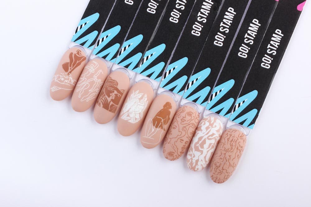 Go! Stamp, Пластина для стемпинга 181 Plastique