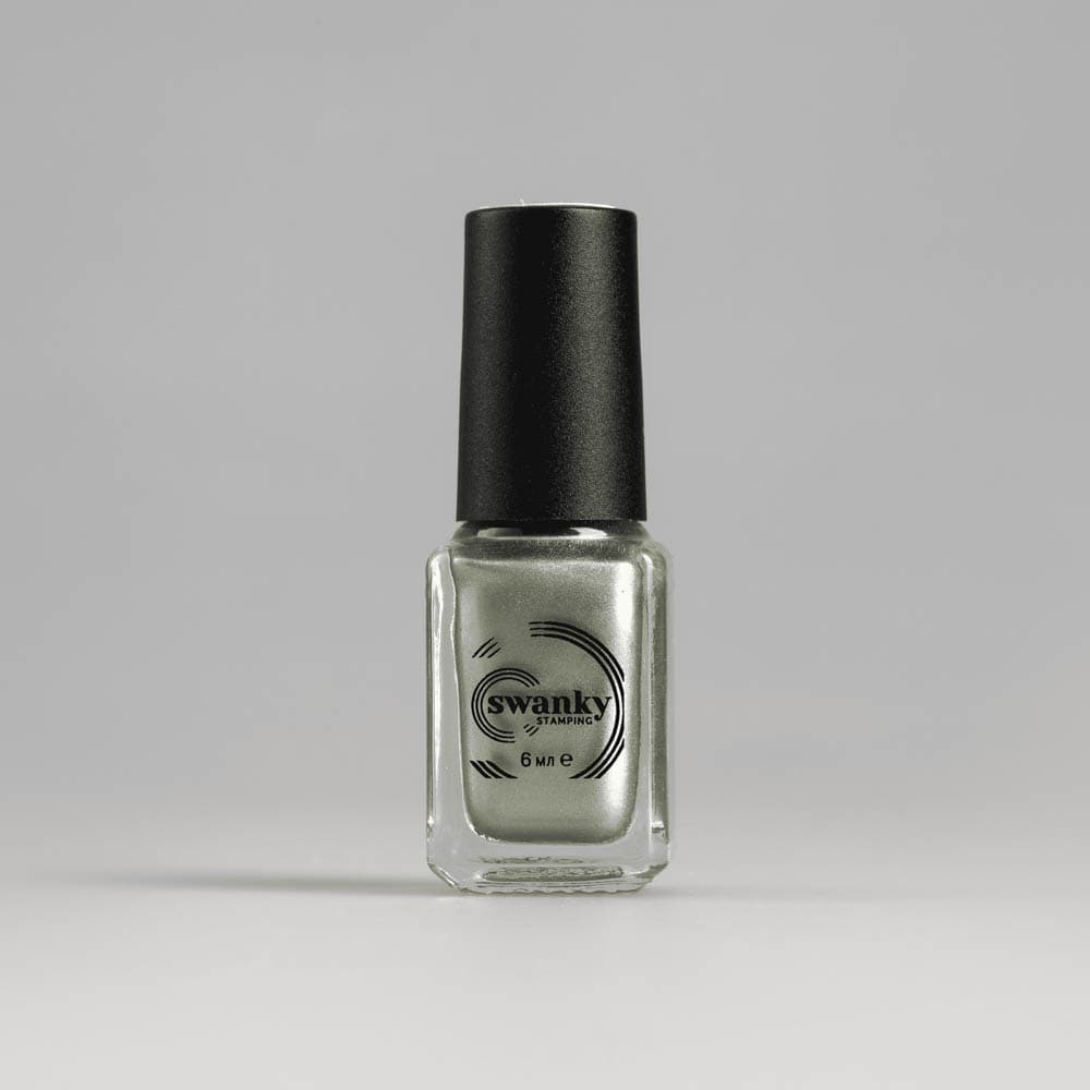 Swanky Stamping, Лак для стемпинга M0125 зеленая лилия,  6мл #