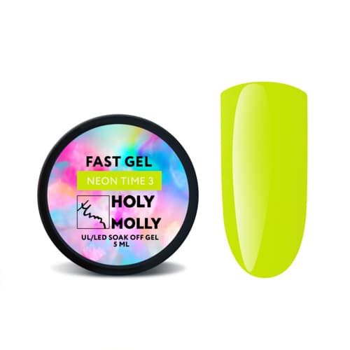 Holy Molly, FAST GEL NEON TIME 3 15ml