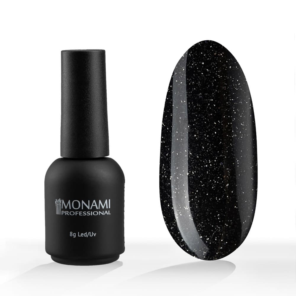 Monami Гель-лак Millennium Black 8г