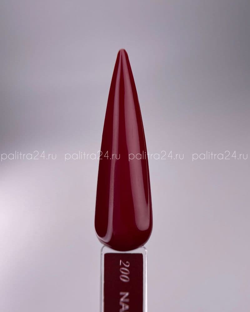 Nail Republic, 200 Passion гель-лак, Красно-коричневый (10 гр)