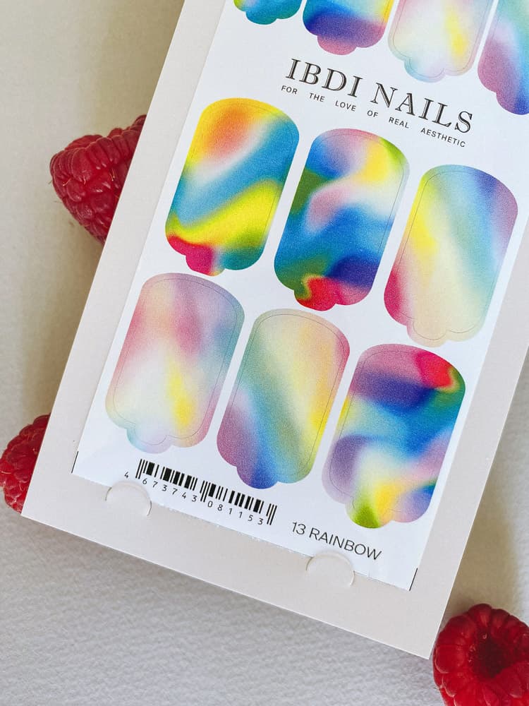 IBDI,  Пленки для маникюра IBDI NAILS 13 RAINBOW