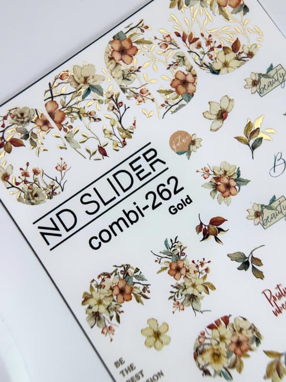 ND, Слайдер-дизайн, Combi - 262 золото