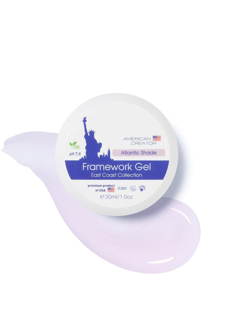 American Creator, Гель для наращивания ногтей East Coast-Framework Gel "Atlantic Shade" (30ml)