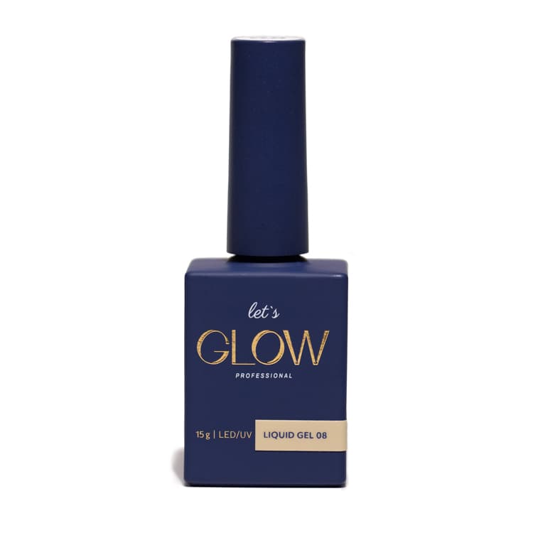 LetsGlow Liquid gel №08 15гр #