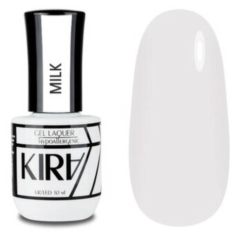 КИРА гель-лак милк milk 10 мл.