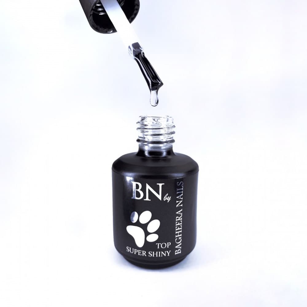 Bagheera Nails, Финиш БЕЗ лс Top Super Shiny B-13. 15мл