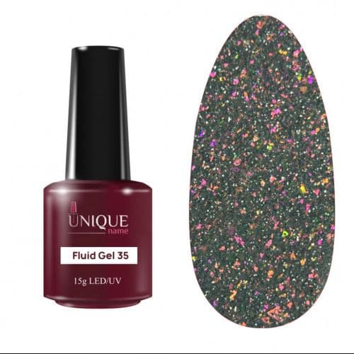 Unique, Гель Флюид 35 (Fluid Gel 35) (15ml)