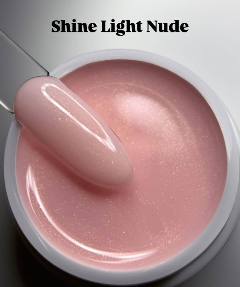 ATASHI EXPERT gel HEMA FREE Ecotech, Shine Light Nude,15мл