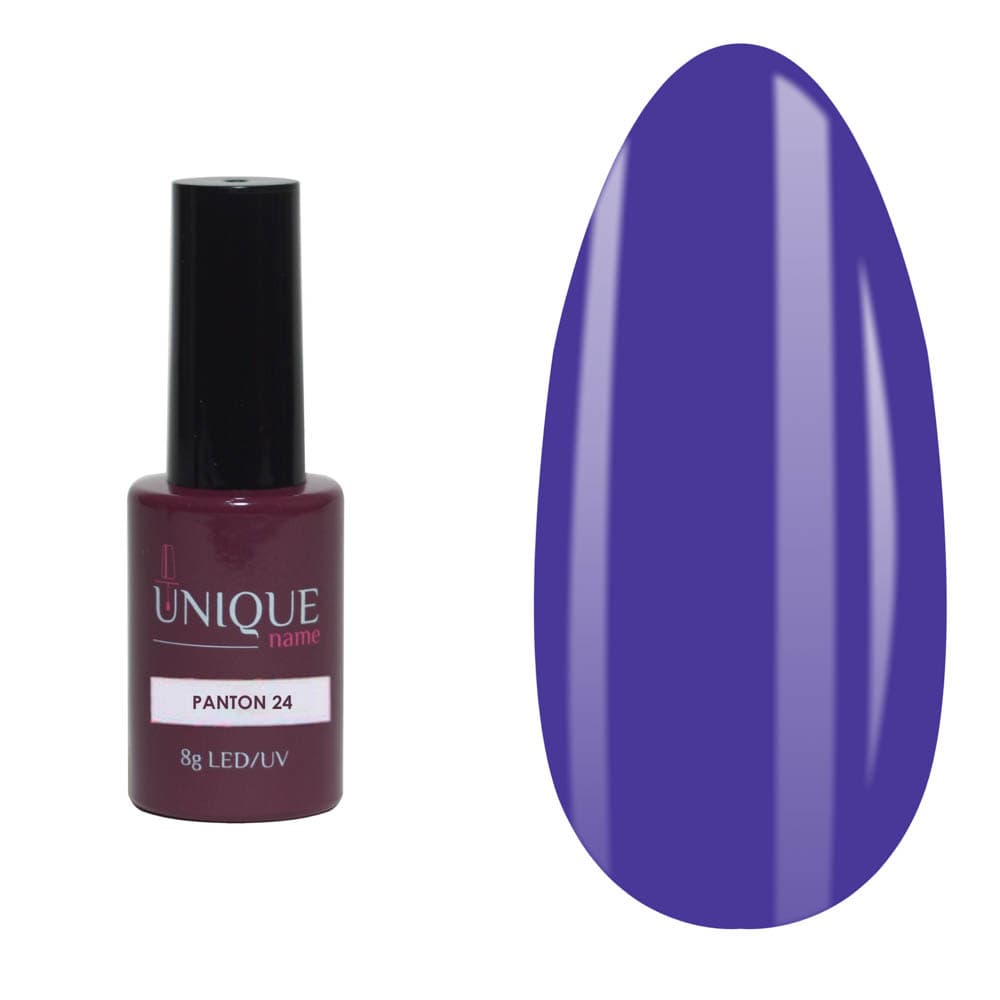Unique, Гель-лак Пантон 24 (Pantonе №24) (8ml)