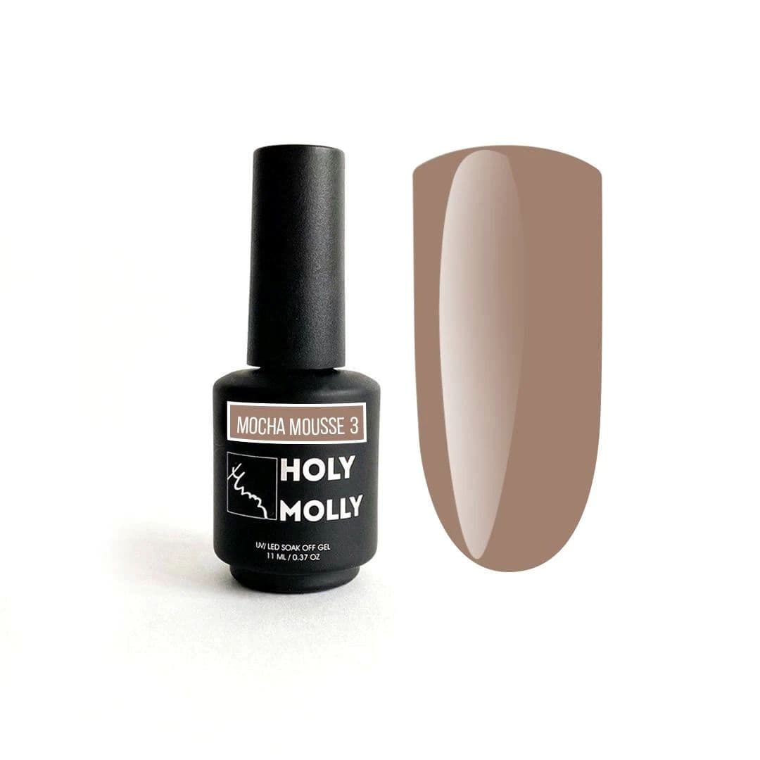 Holy Molly, Гель-лак  Panton Mocha Mousse №3 11ml