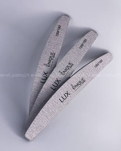 Unique Пилка лодочка LUX 100/100  178*28*4мм