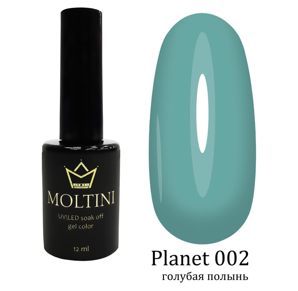 Moltini цветной гель-лак "Planet" 002. 12 мл. #
