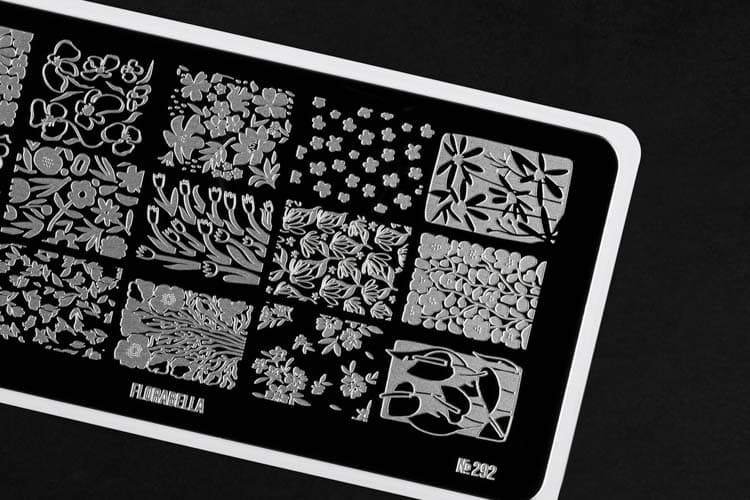 Go! Stamp, Пластина для стемпинга 292 Florabella