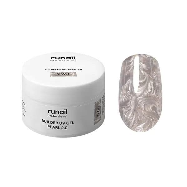 Runail, Моделирующий УФ-гель с жемчужным эффектом GEL PEARL 2.0 , 15 г №9961