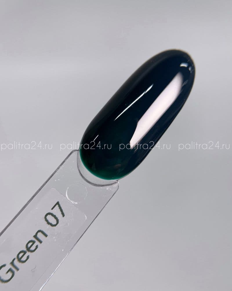 iPerfect, Green color gel 07 - гель-лак для ногтей, 10гр стеклянный флакон с кистью