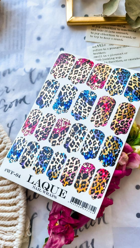 "LAQUE" Пленки NAIL WRAPS FOIL №4