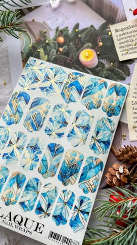 "LAQUE" Пленки NAIL WRAPS FOIL №8