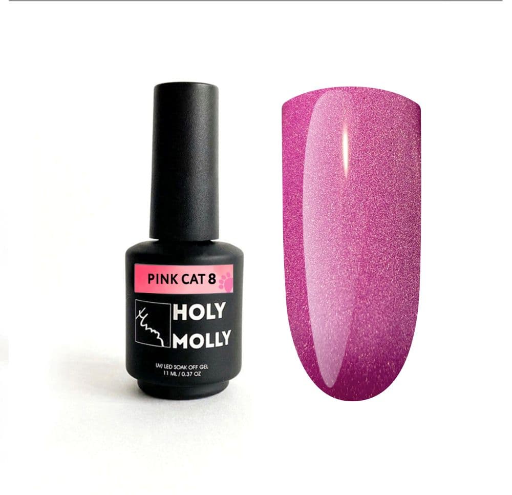 Holy Molly, Гель-лак  Pink Cat 8 11ml
