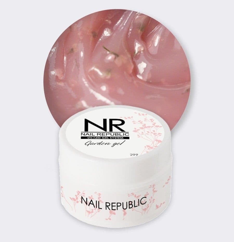Nail Republic, Garden gel с сухоцветами №299 (15 гр)