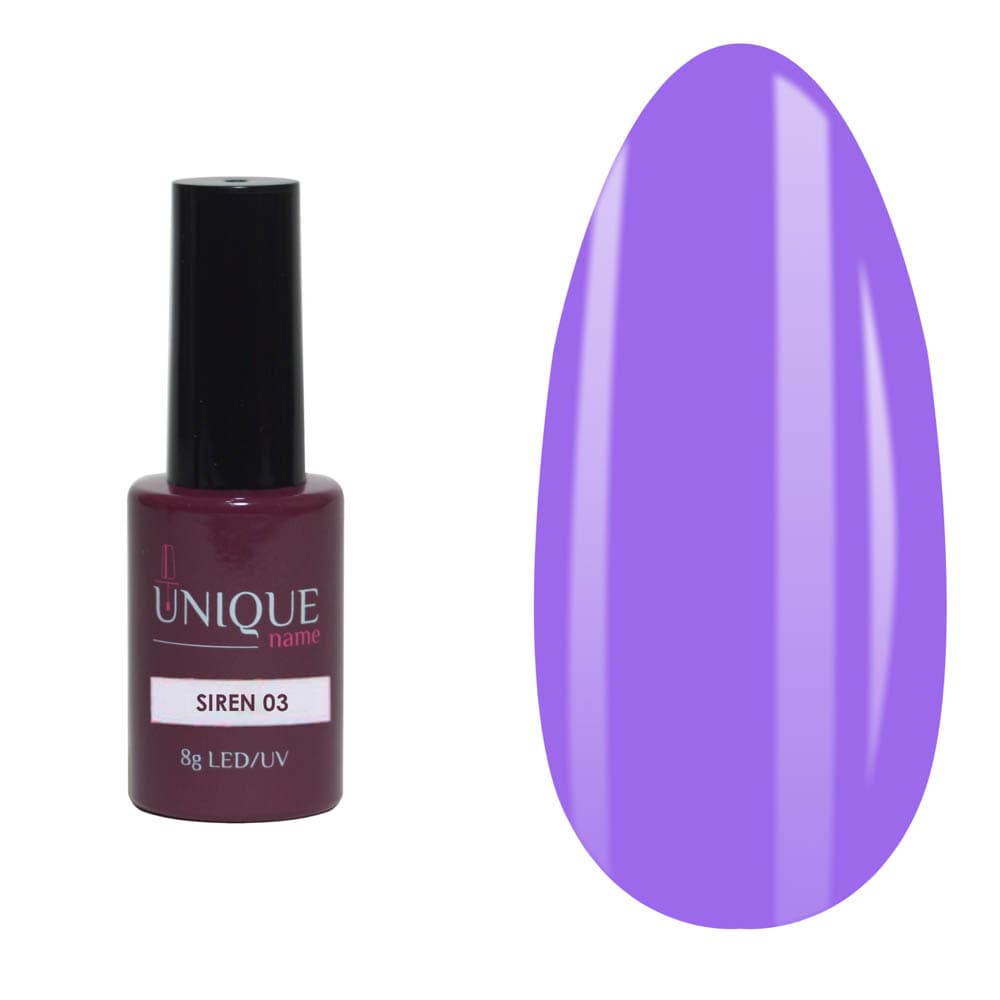 Unique, Гель-лак Сирена 03 (Siren 03) (8ml)