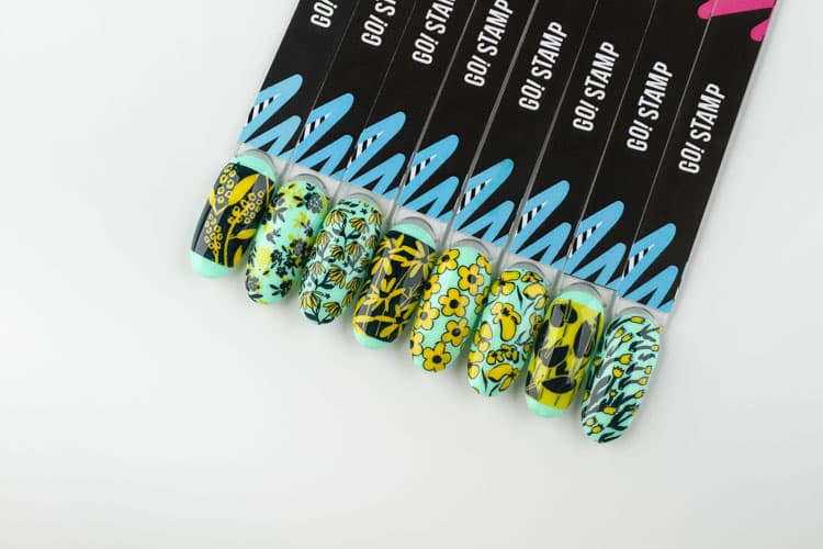 Go! Stamp, Пластина для стемпинга 292 Florabella