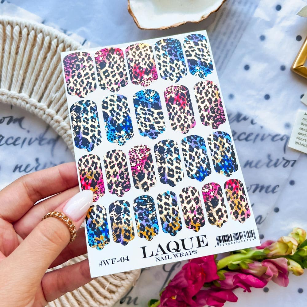 "LAQUE" Пленки NAIL WRAPS FOIL №4