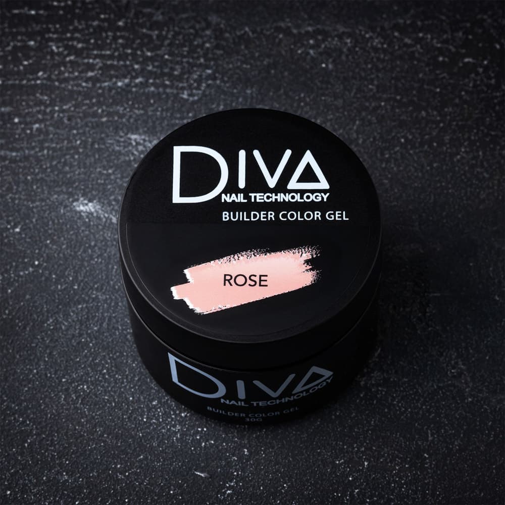 Diva NT, Builder gel Rose 30мл