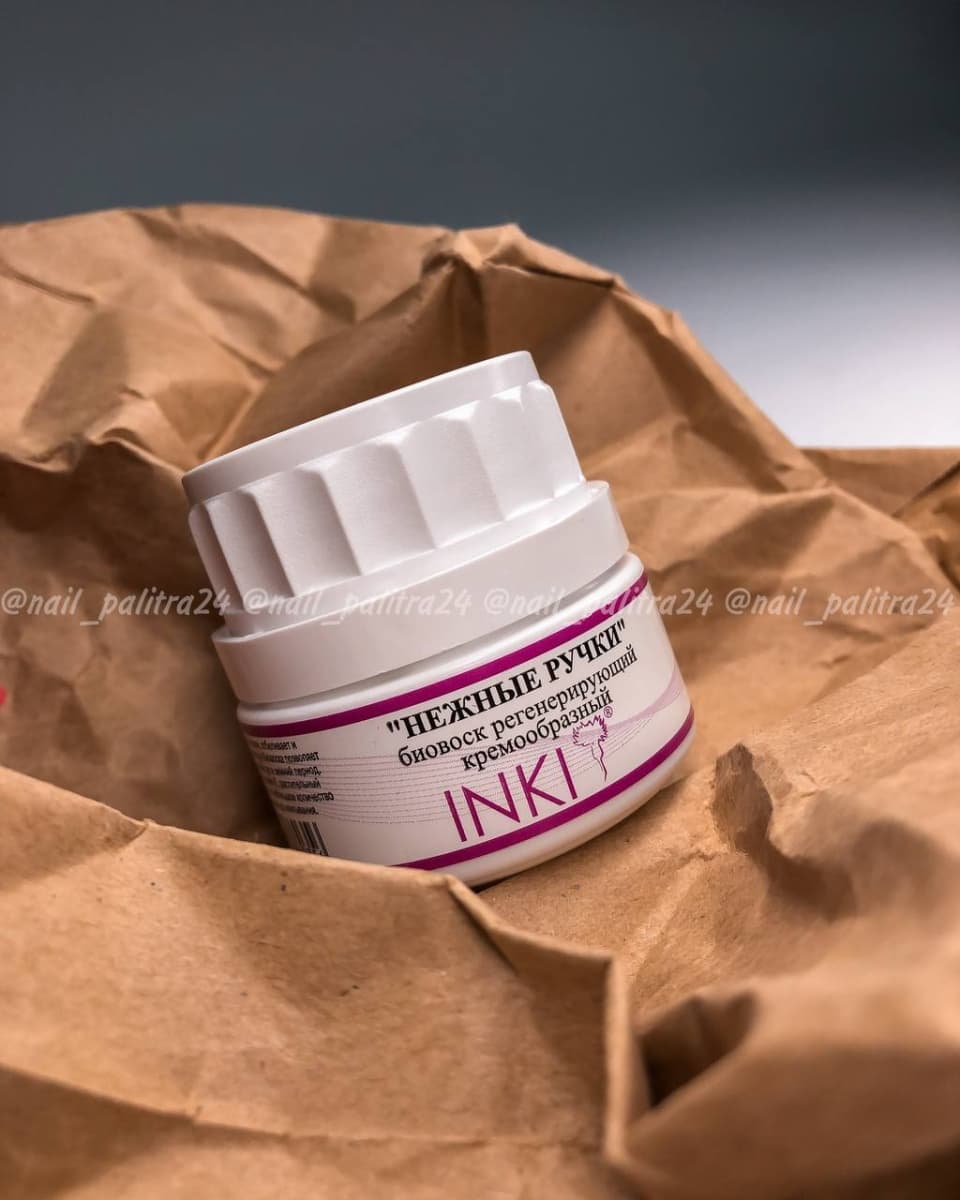 INKI, "Нежные ручки" биовоск регенерирующий кремообразный biomax-cream,35мл