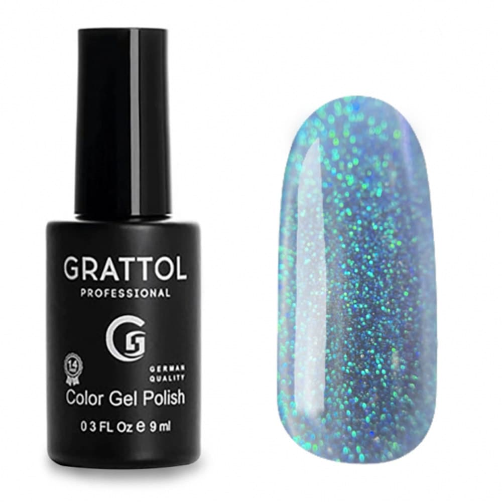 Grattol Color Gel Polish OS Opal Azure флакон