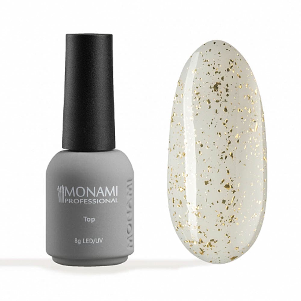 Monami Топ Super Shine Potal Gold, 8мл