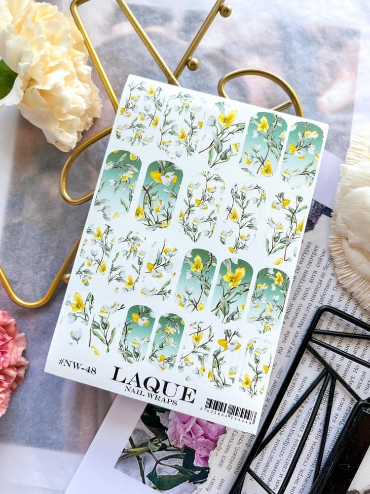 "LAQUE" Пленки NAIL WRAPS №48