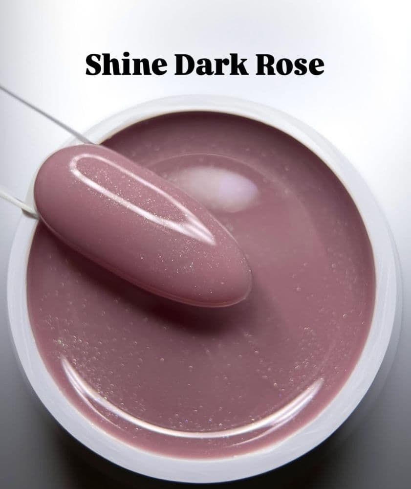 ATASHI EXPERT gel HEMA FREE Ecotech, Shine Dark Rose,15мл
