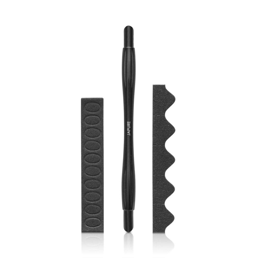 Japure, Волшебная палочка Japure MAGIC WAND TOTAL BLACK , абразив 220*30,180*30, упаковка 60шт