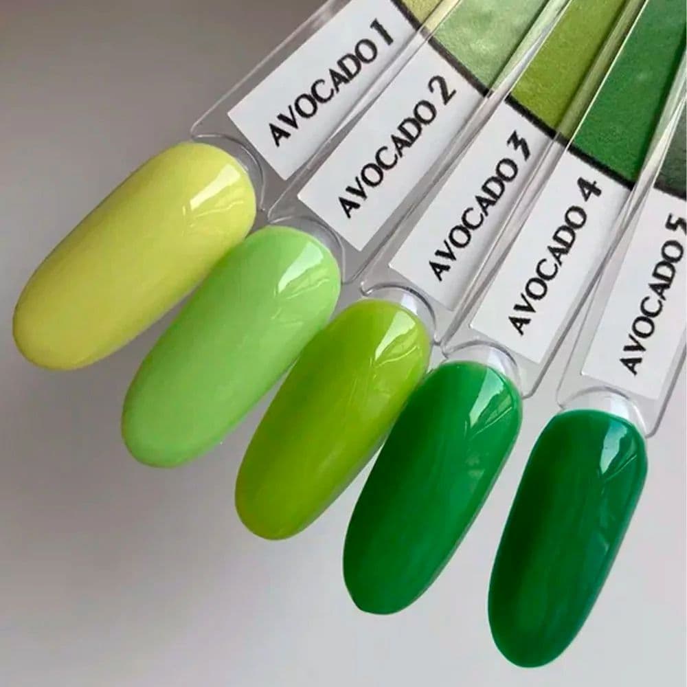 КИРА гель-лак   AVOCADO  002 10 мл.#